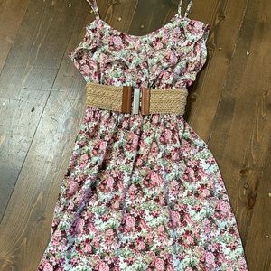 Alya floral print dress